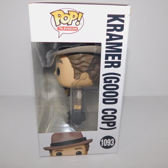 Exclusive Funko Pop Television Seinfeld 1093 Kramer Good Cop Vinyl Figure - Picture 5 of 7